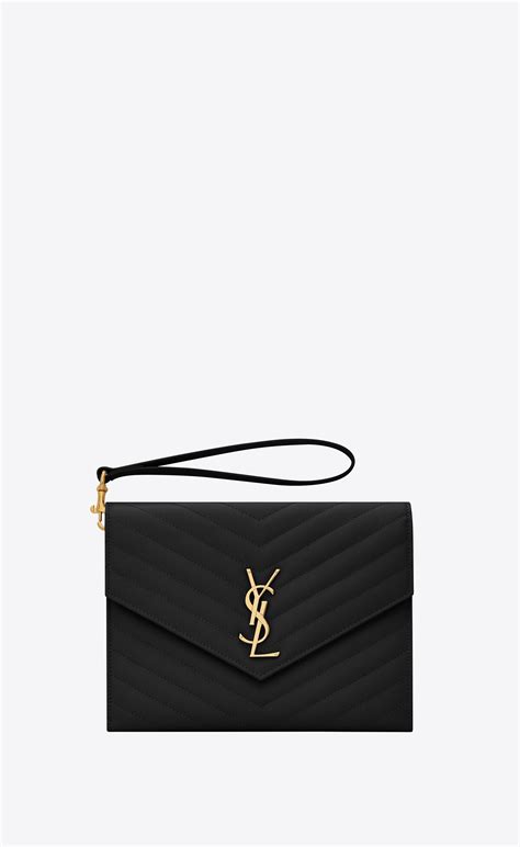 ysl classic monogram clutch price|YSL monogram clutch beige.